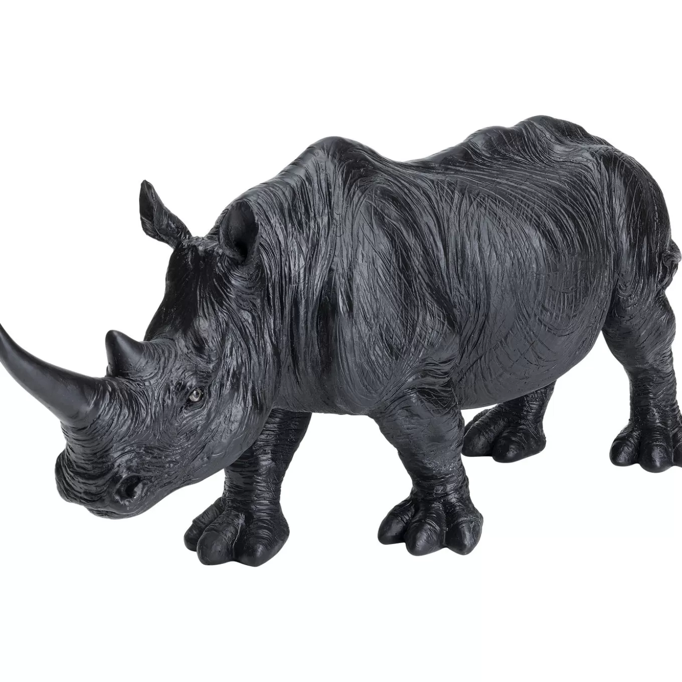 Deco Figurine Walking Rhino Black 56Cm^KARE Design Flash Sale