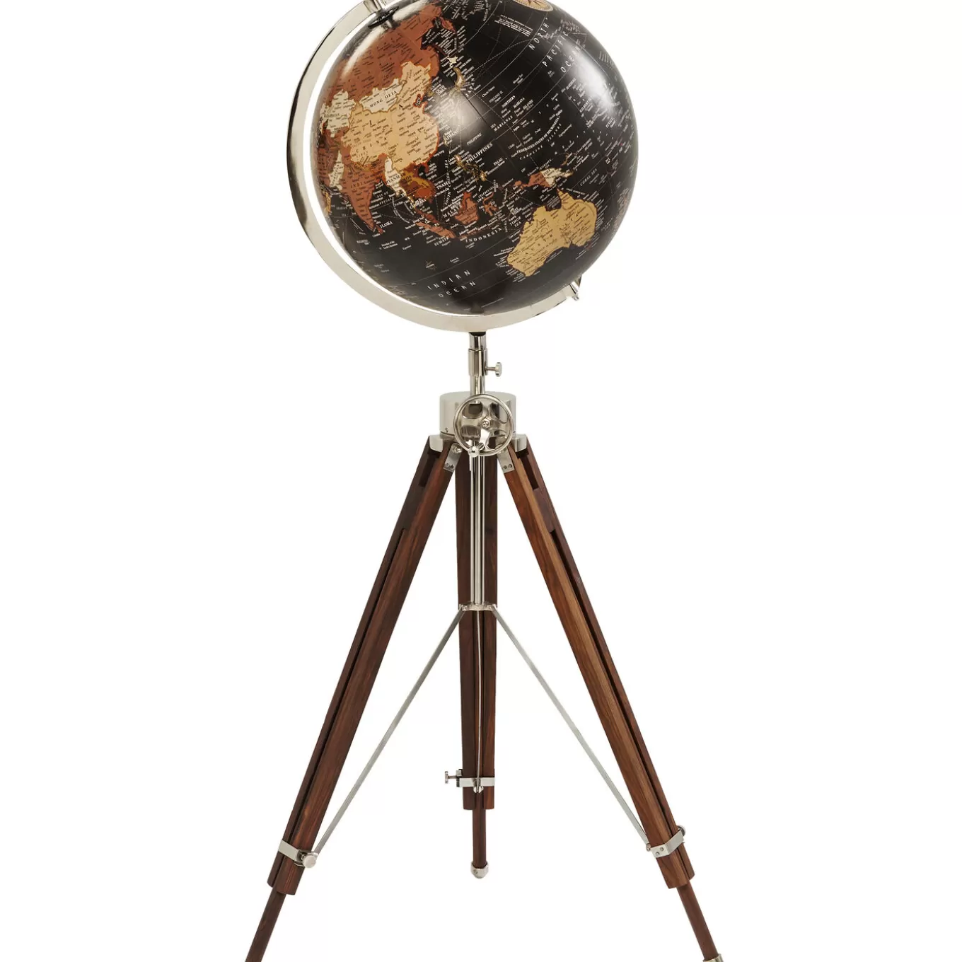 Deco Globe Earth Black^KARE Design Hot