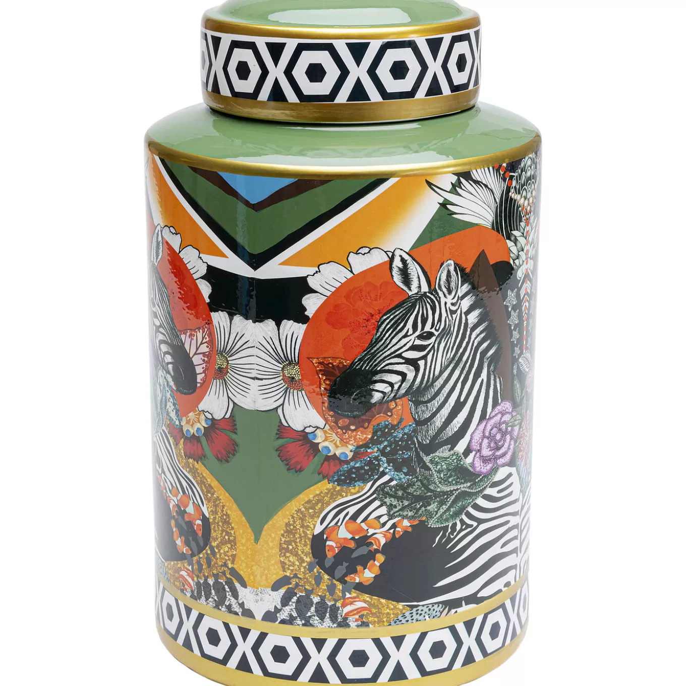 Deco Jar Zebra Duo 30Cm^KARE Design Sale