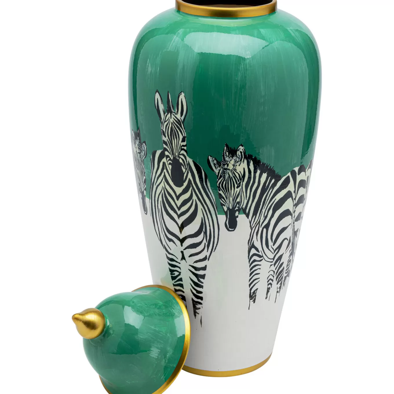 Deco Jar Zebras 63^KARE Design Clearance