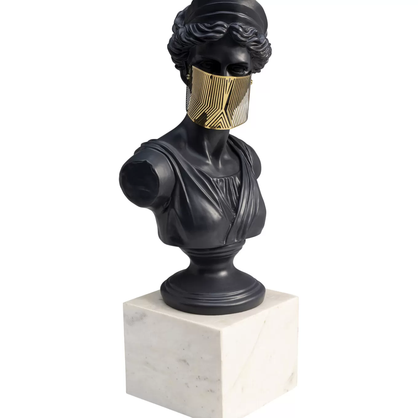 Deco Object Busto Masked Lady 50Cm^KARE Design Flash Sale