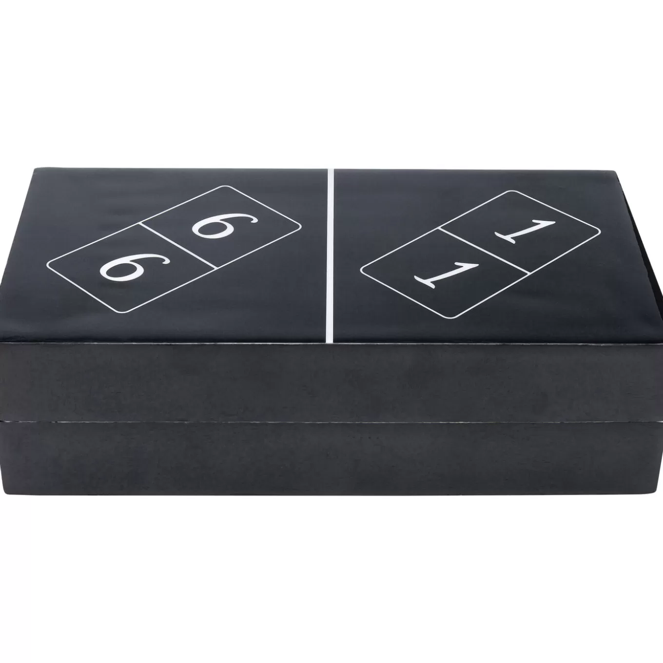 Deco Object Domino Black 24X7Cm^KARE Design Online