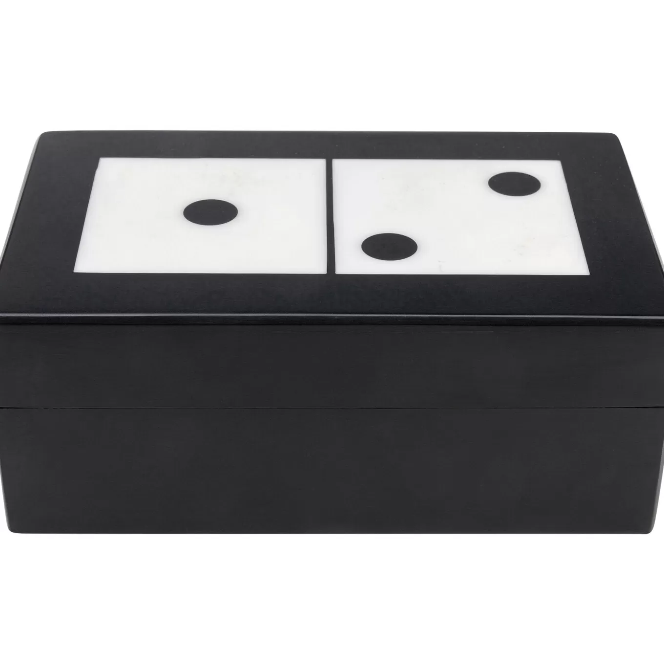 Deco Object Domino Black/White 14X5Cm^KARE Design Clearance