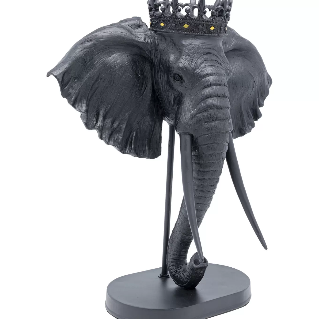 Deco Object Elephant Royal Black 57Cm^KARE Design Hot