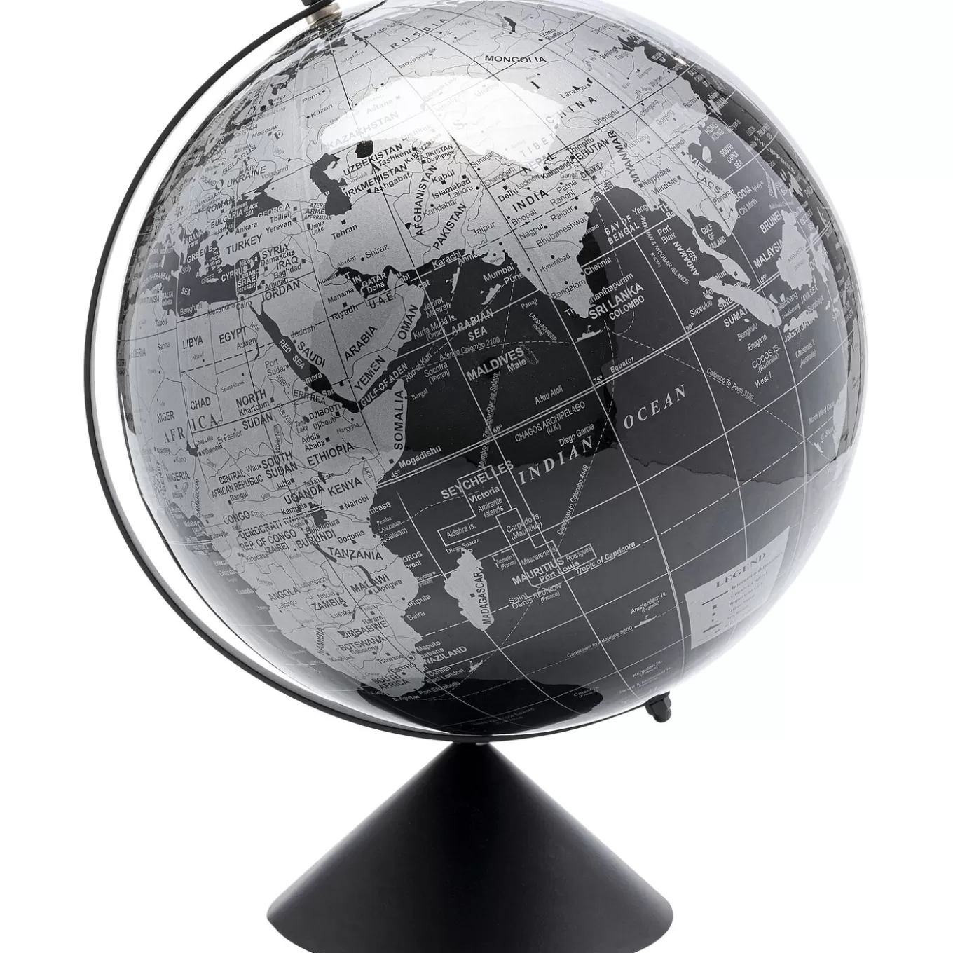 Deco Object Globe Top Black 40Cm^KARE Design Best Sale