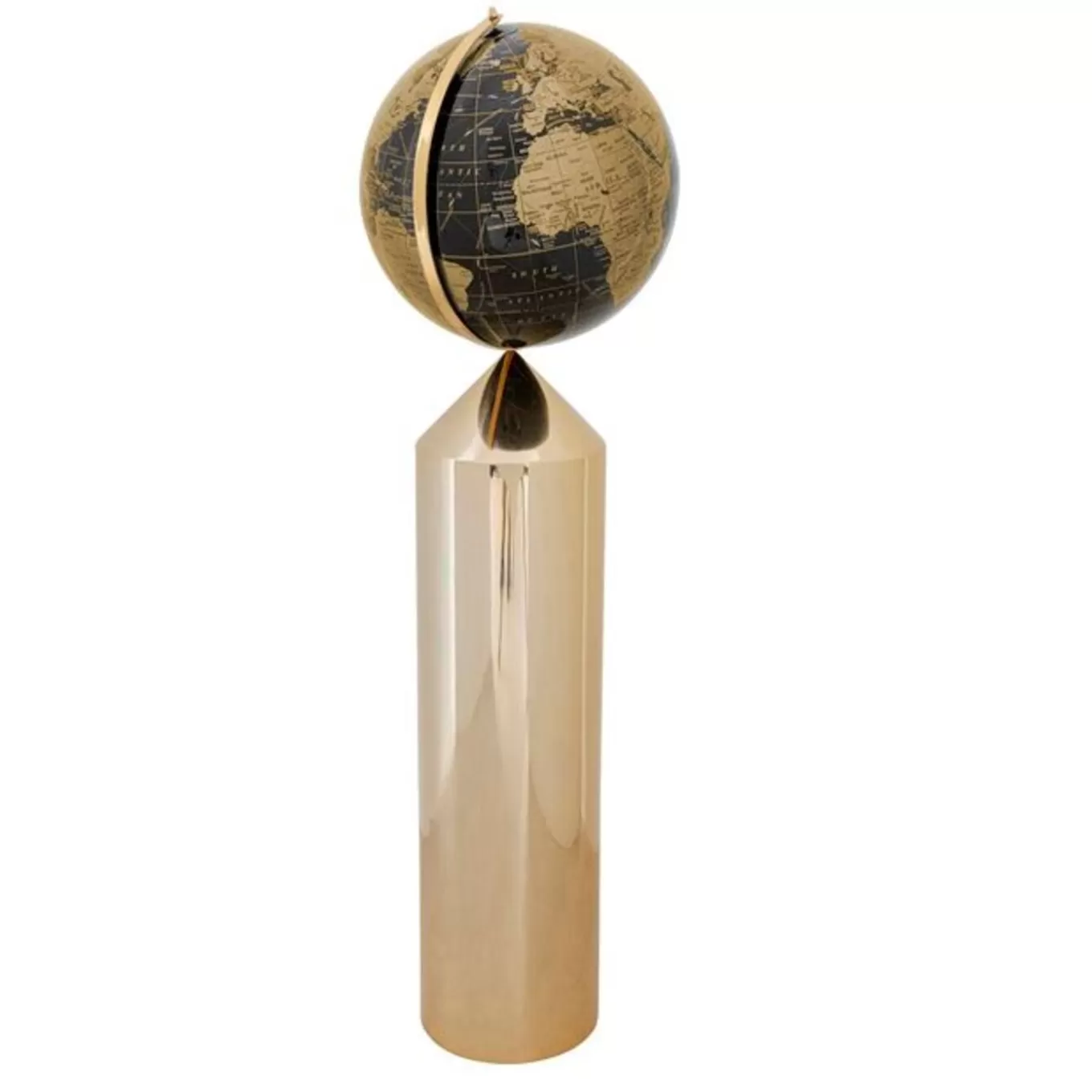 Deco Object Globe Top Gold 132Cm^KARE Design New