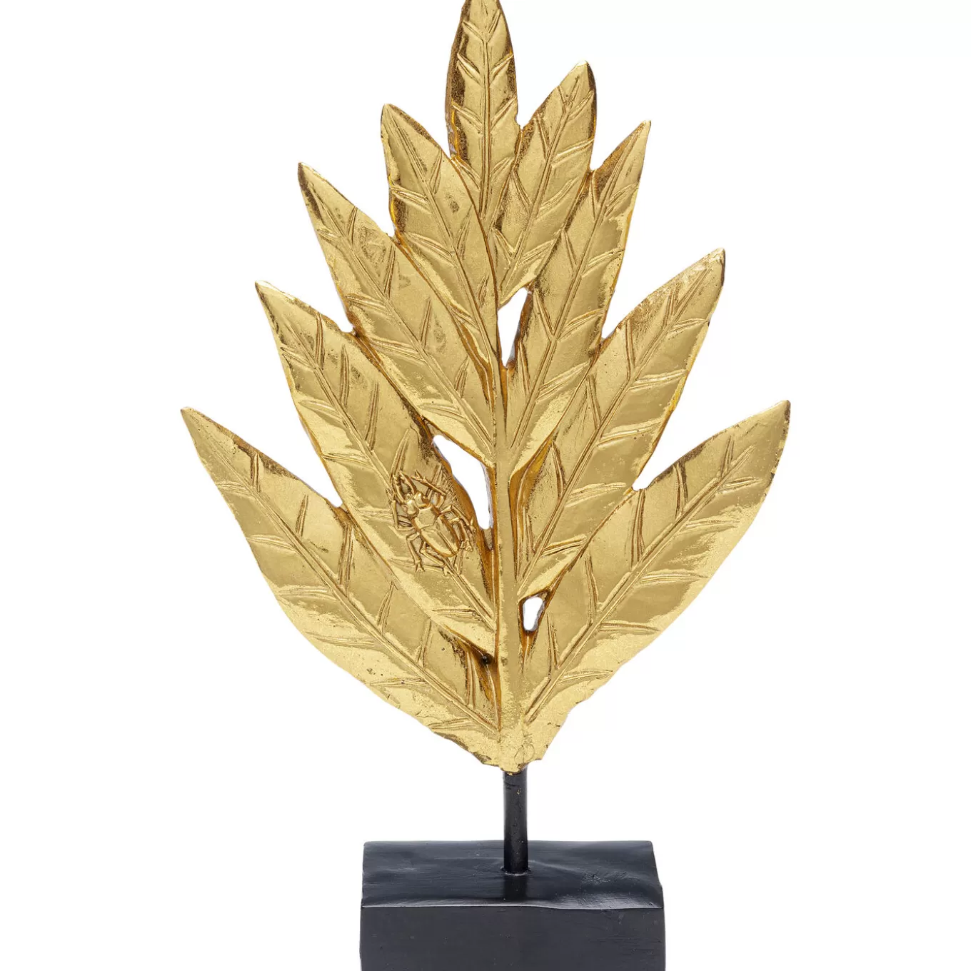 Deco Object Leaves Gold 25Cm^KARE Design Fashion