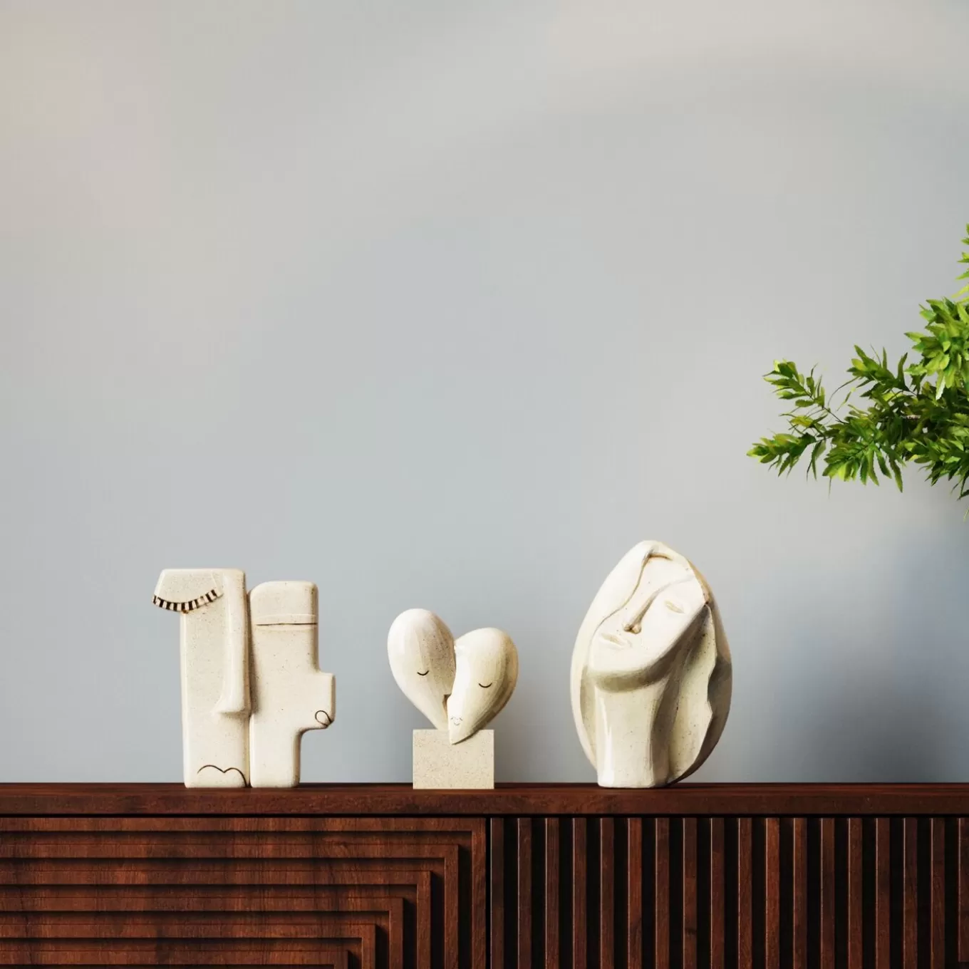 Deco Object Sleeping Head 22Cm^KARE Design Shop