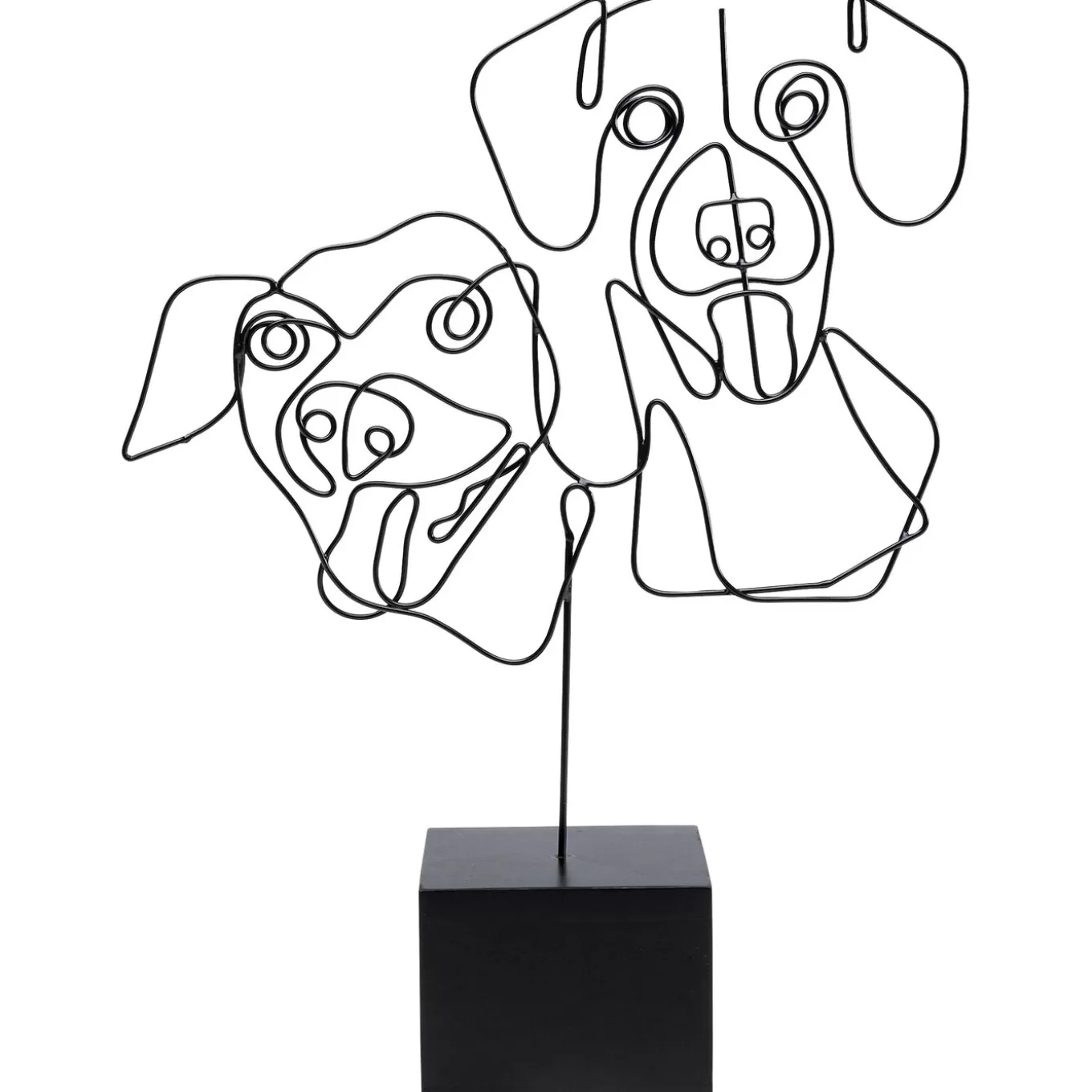 Deco Object Wire Dog Faces 38Cm^KARE Design Cheap