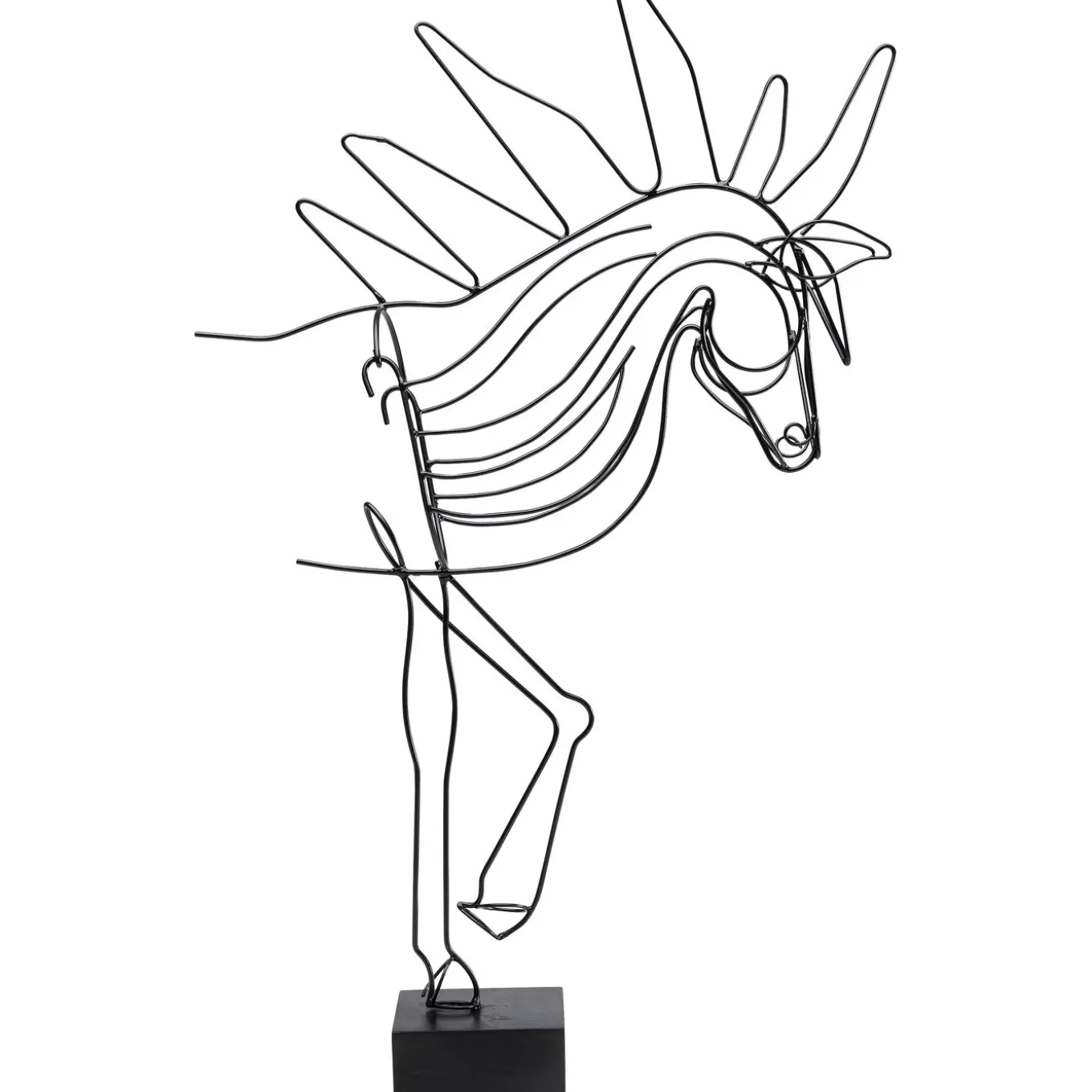 Deco Object Wire Horse 51Cm^KARE Design Outlet