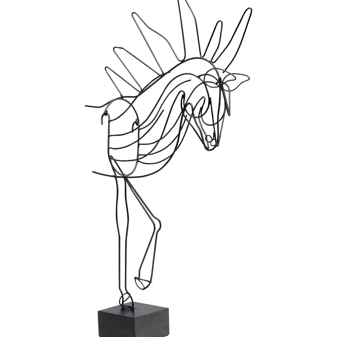 Deco Object Wire Horse 51Cm^KARE Design Outlet