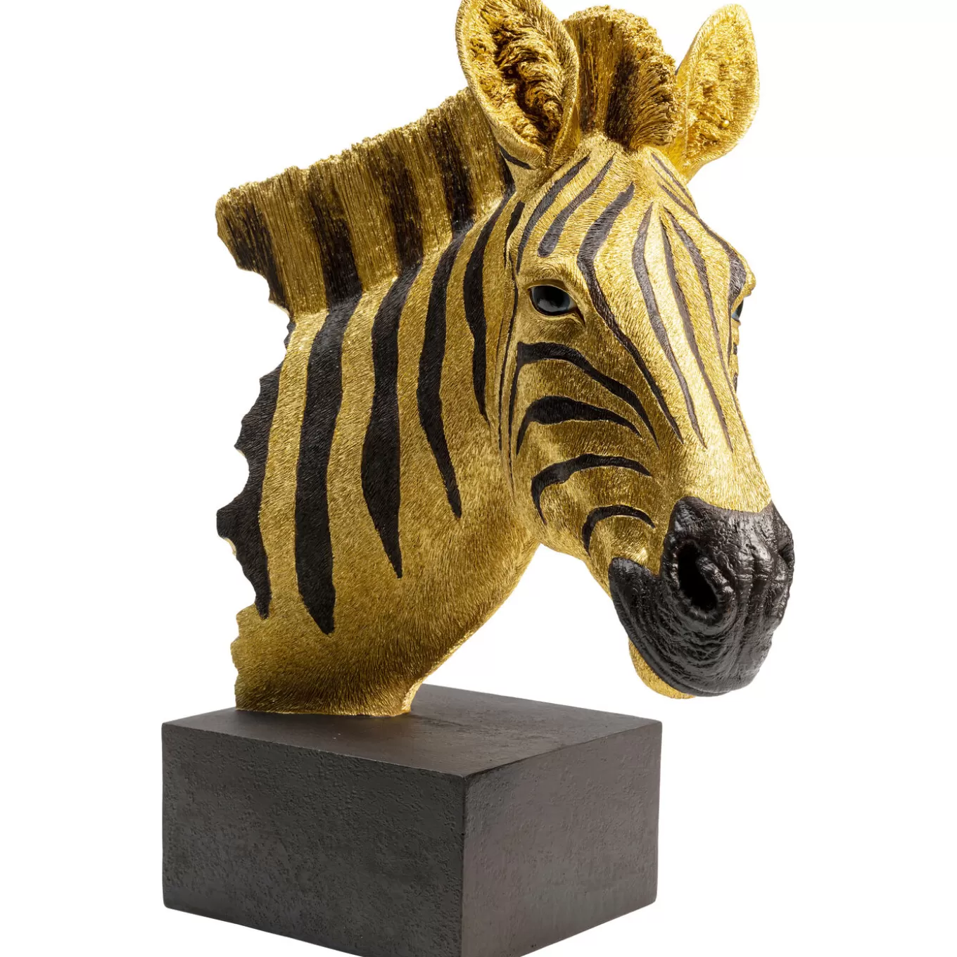 Deco Object Zebra Gold 35Cm^KARE Design Best