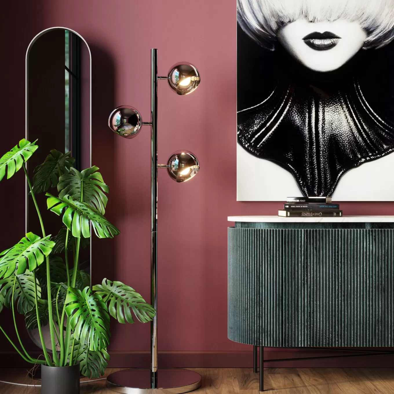 Deco Plant Monstera 110^KARE Design Fashion