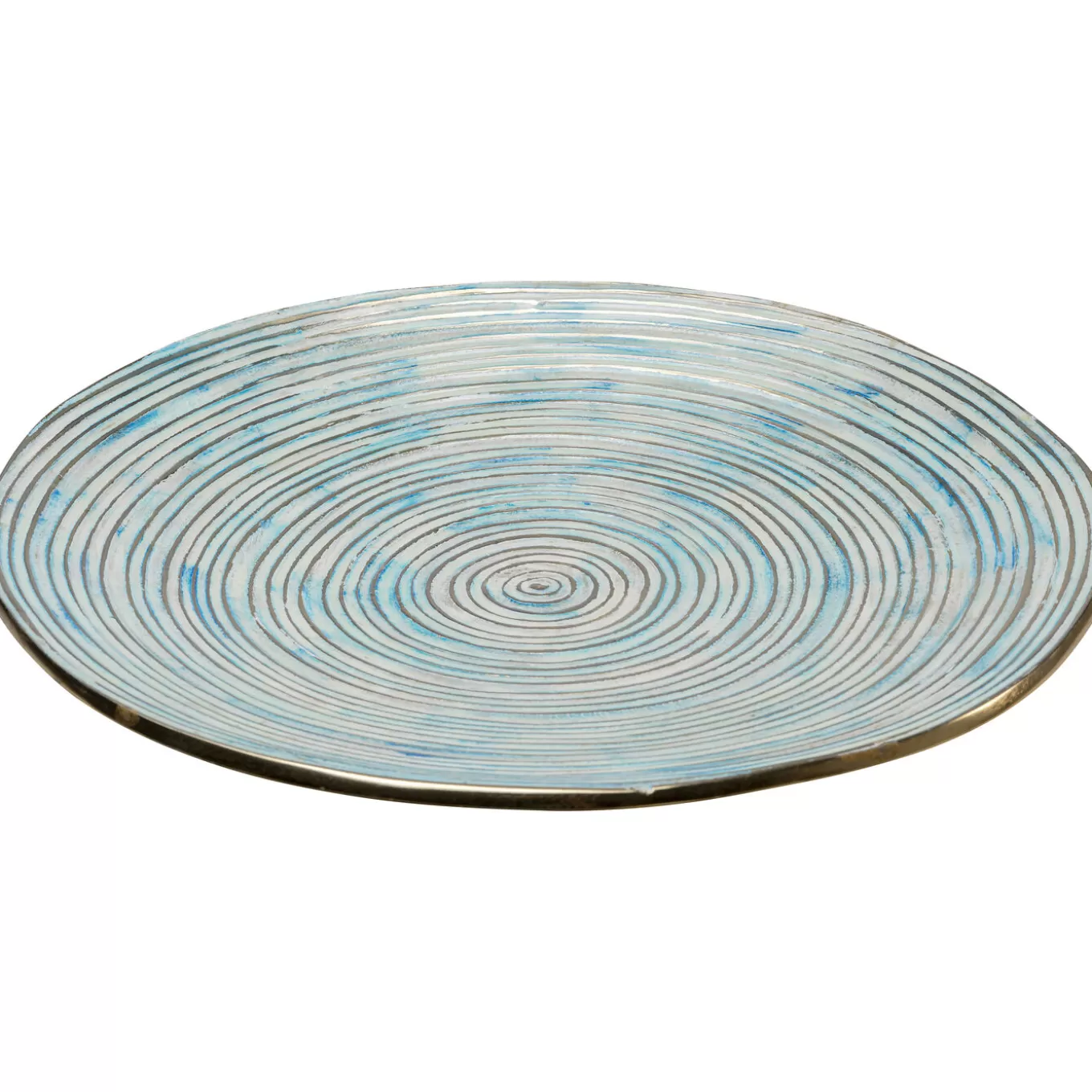 Deco Plate Melia Light Blue O37Cm^KARE Design Best Sale