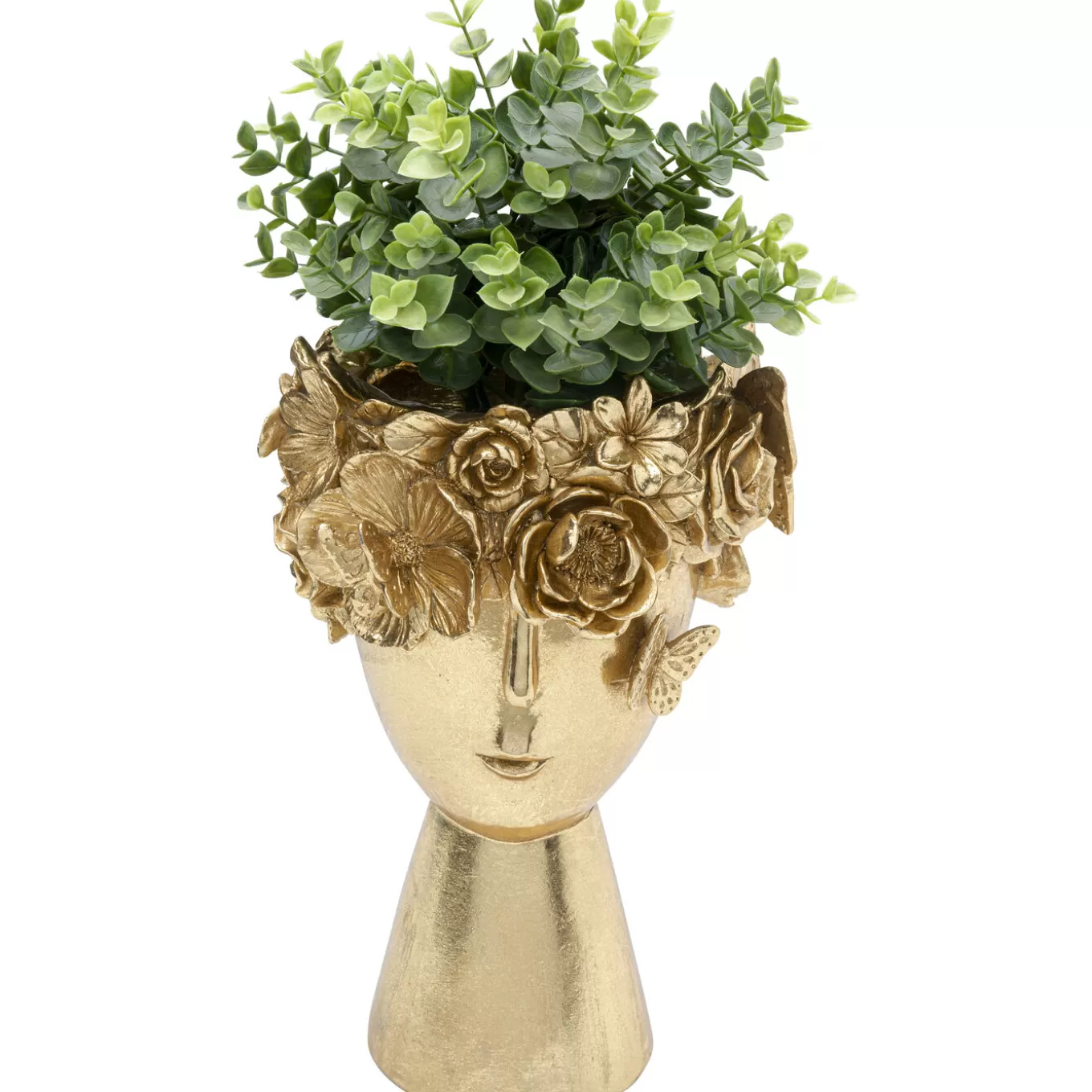 Deco Vase Flowercrown Gold 20Cm^KARE Design Store