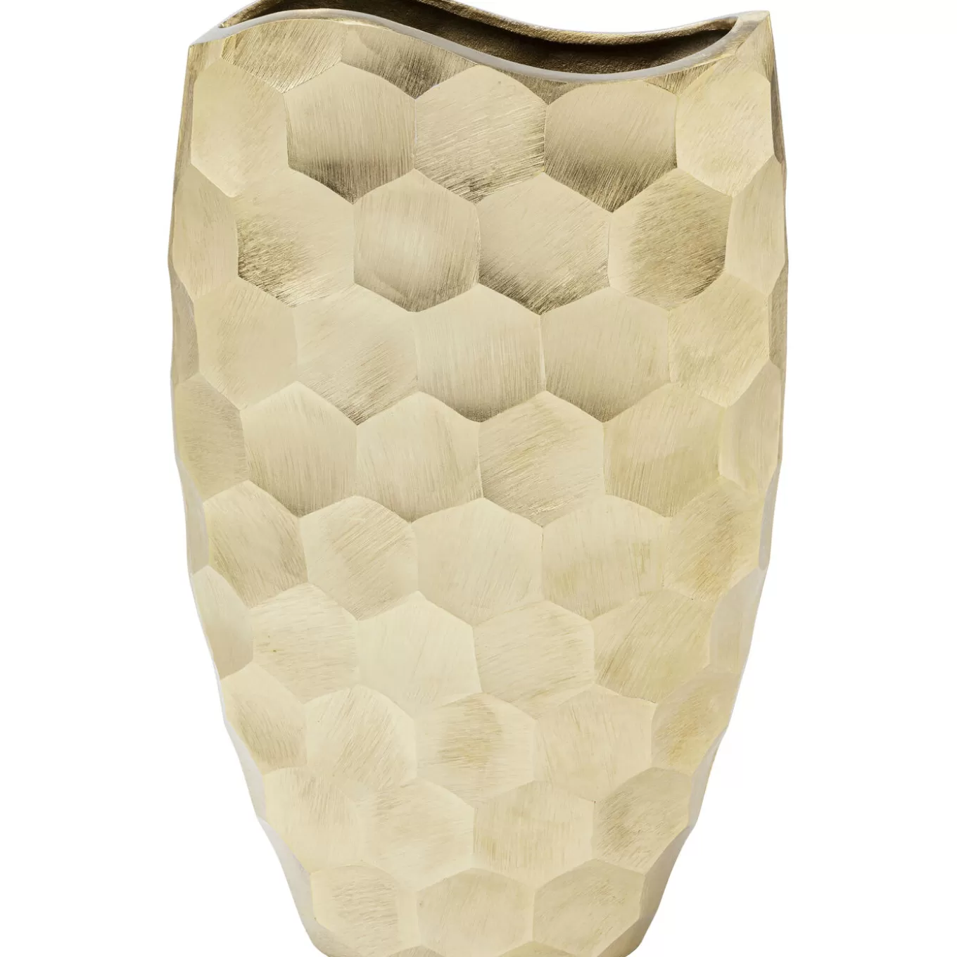 Deco Vase Sacramento Comb Champagner Gold 59Cm^KARE Design Store