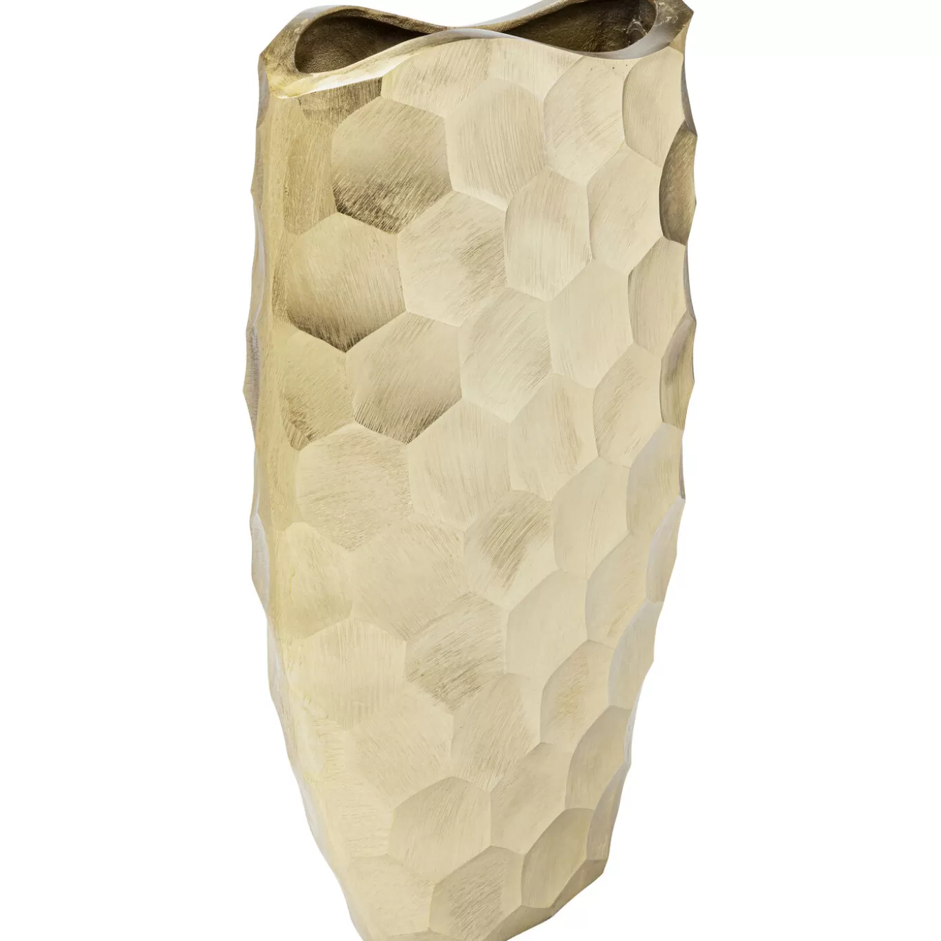 Deco Vase Sacramento Comb Champagner Gold 59Cm^KARE Design Store