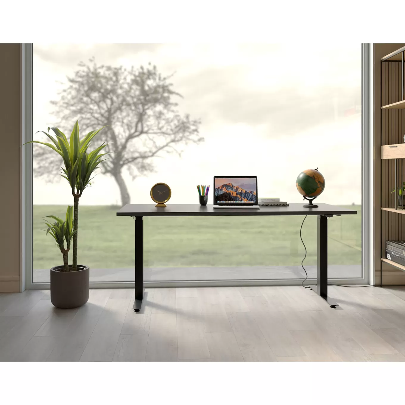 Desk Office Smart Black Black 140X70^KARE Design Flash Sale