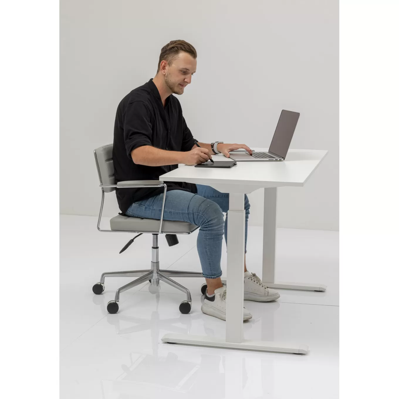 Desk Office Smart White White 120X60^KARE Design Best Sale