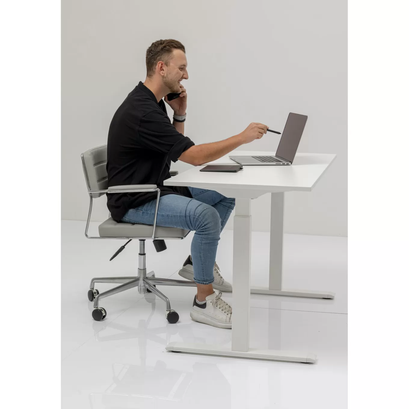 Desk Office White White 160X80^KARE Design Cheap