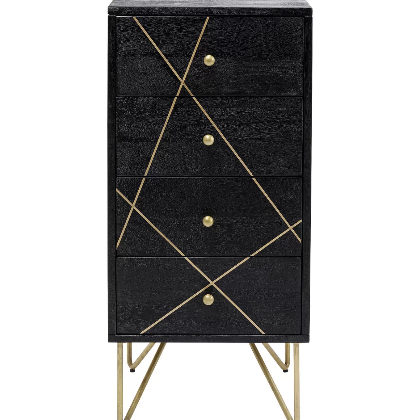 Dresser Gold Vein 4 Drawers 40X88Cm^KARE Design Outlet