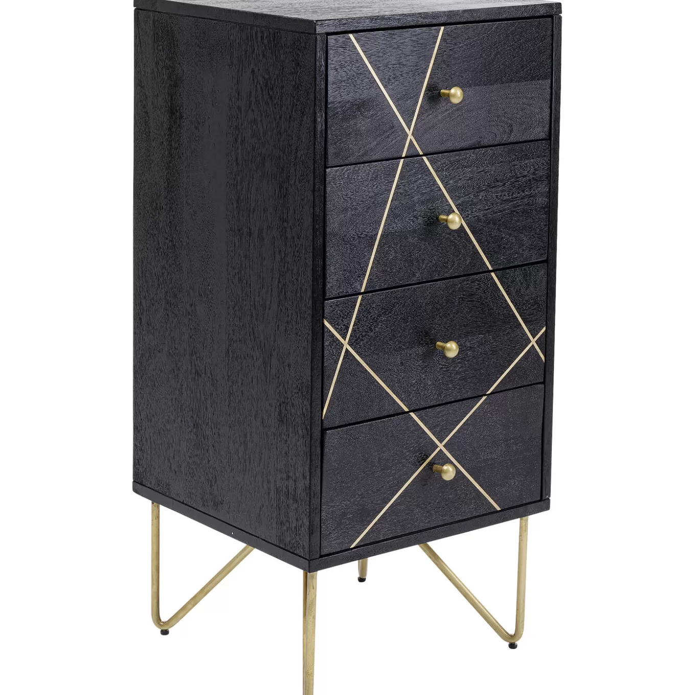 Dresser Gold Vein 4 Drawers 40X88Cm^KARE Design Outlet