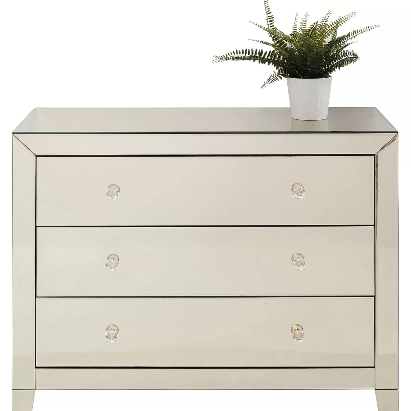 Dresser Luxury Champagne 3 Drawers^KARE Design New