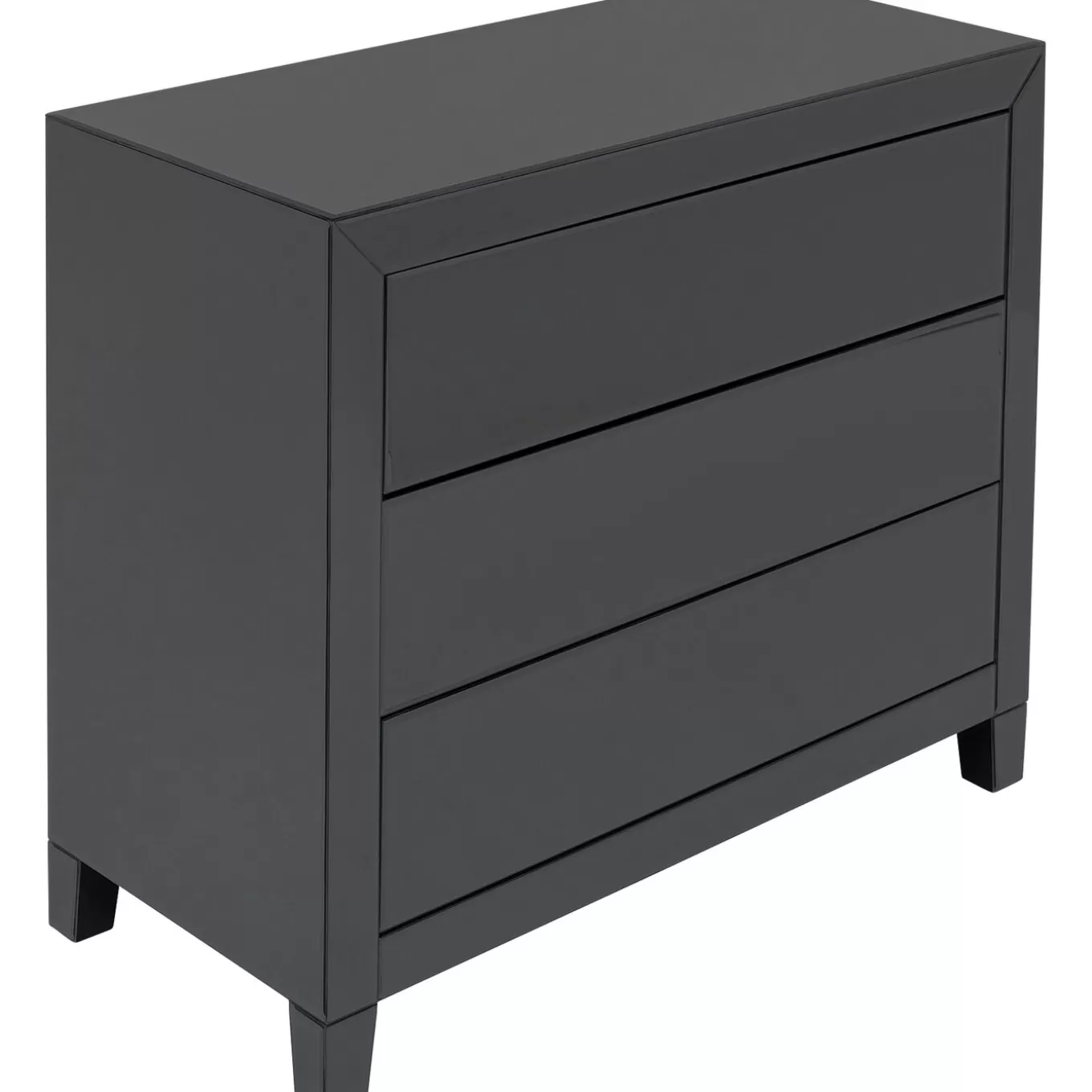 Dresser Luxury Push 3 Drawers Grey^KARE Design Store