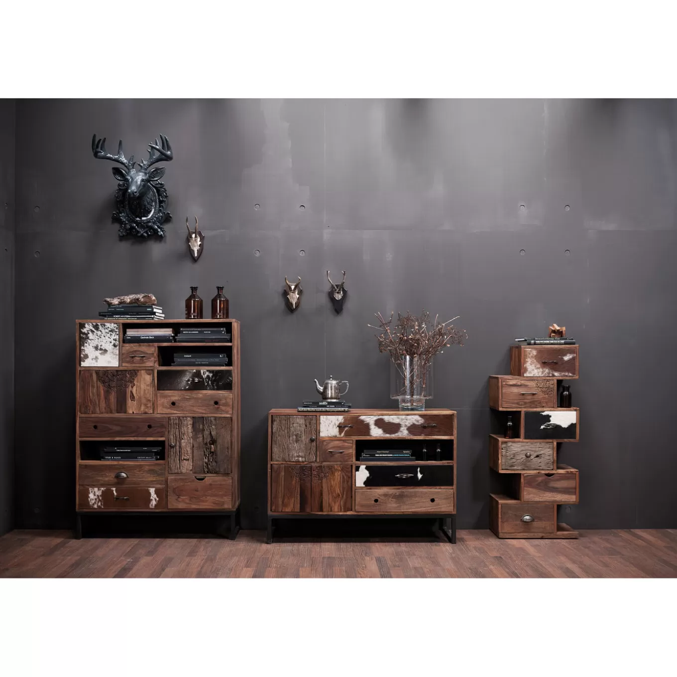 Dresser Rodeo Zick Zack 6Drw^KARE Design Fashion