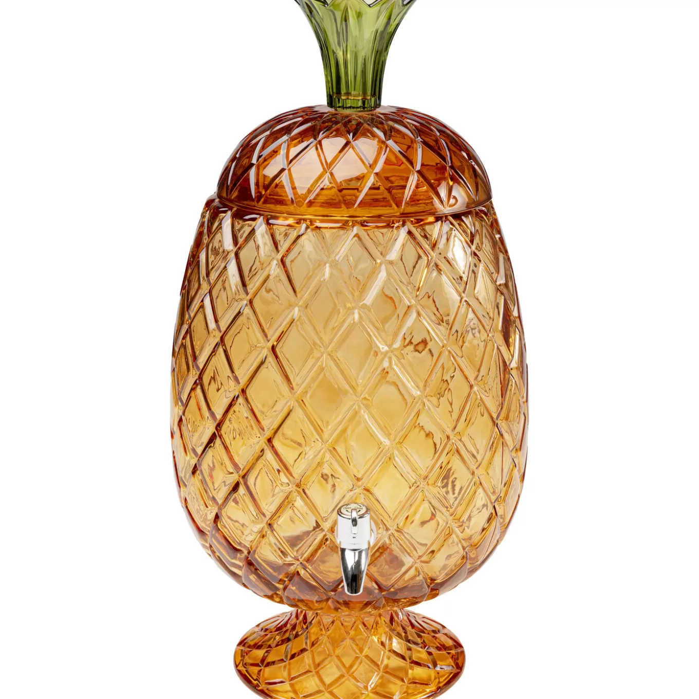 Drink Dispenser Pineapple Amber (2/Part)^KARE Design Fashion