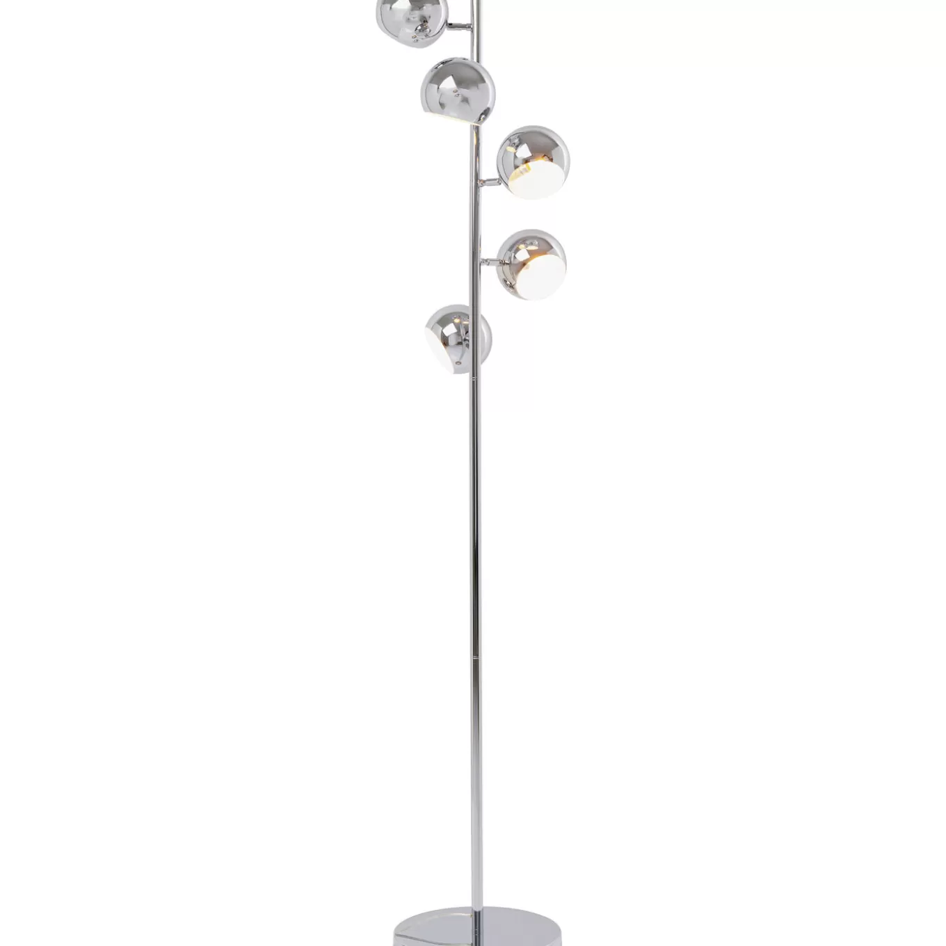 Floor Lamp Calotta Chrome 5-Lite^KARE Design Clearance