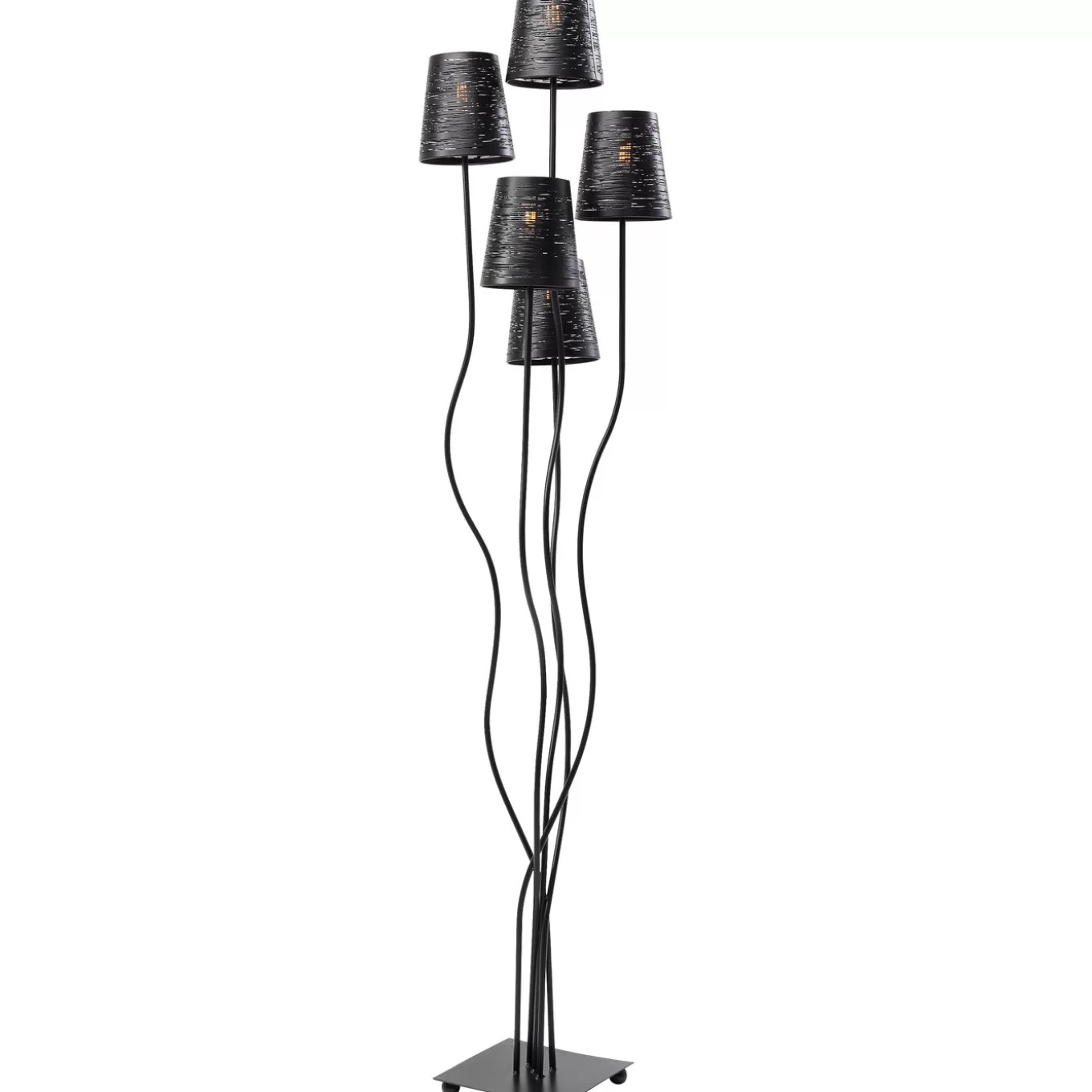 Floor Lamp Flexible Black Cinque^KARE Design Outlet