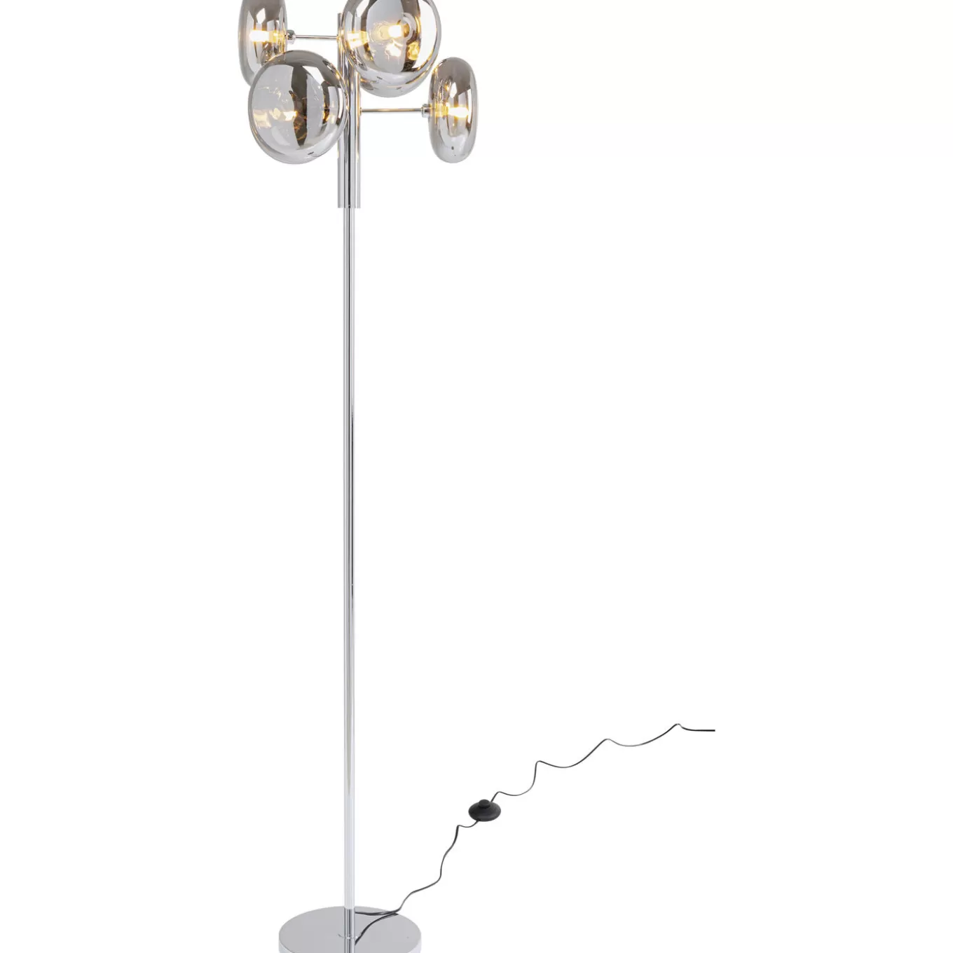 Floor Lamp Headlight Chrome 163Cm^KARE Design Fashion