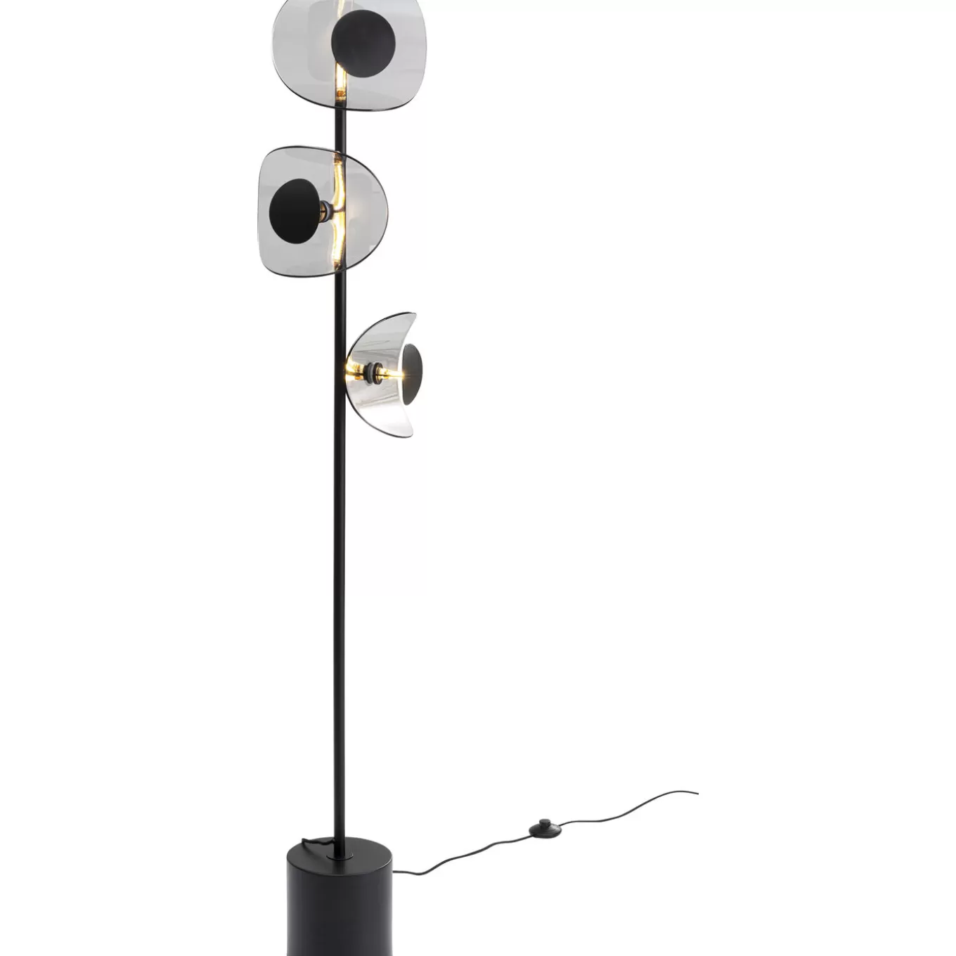 Floor Lamp Mariposa Black Smoke 160Cm^KARE Design Discount