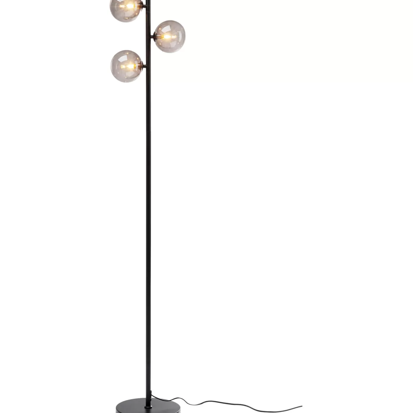 Floor Lamp Three Balls Matt Black 160Cm^KARE Design Store