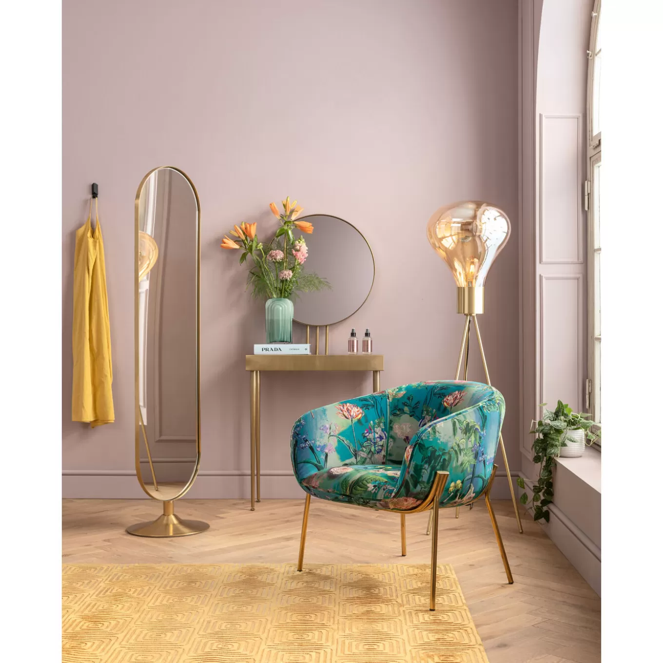 Floor Mirror Curve 40X170Cm^KARE Design Best Sale