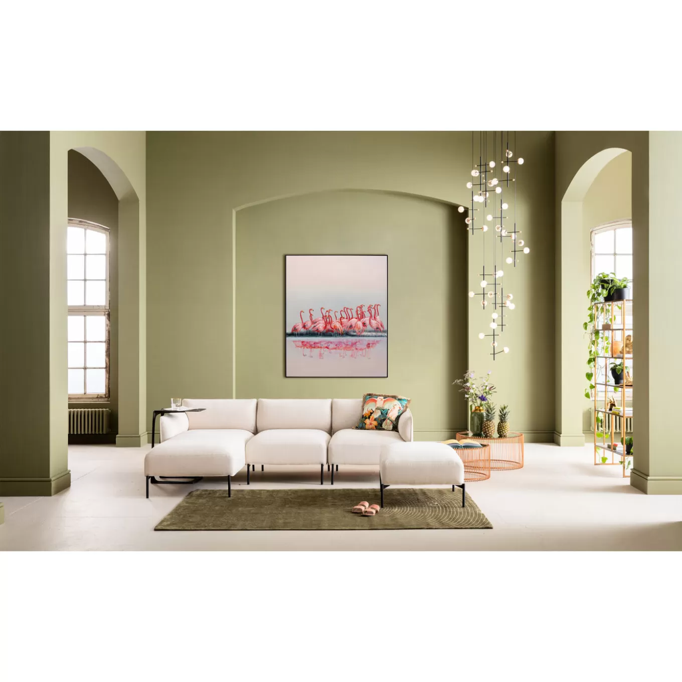 Framed Picture Dating Flamingos 100X120Cm^KARE Design Flash Sale