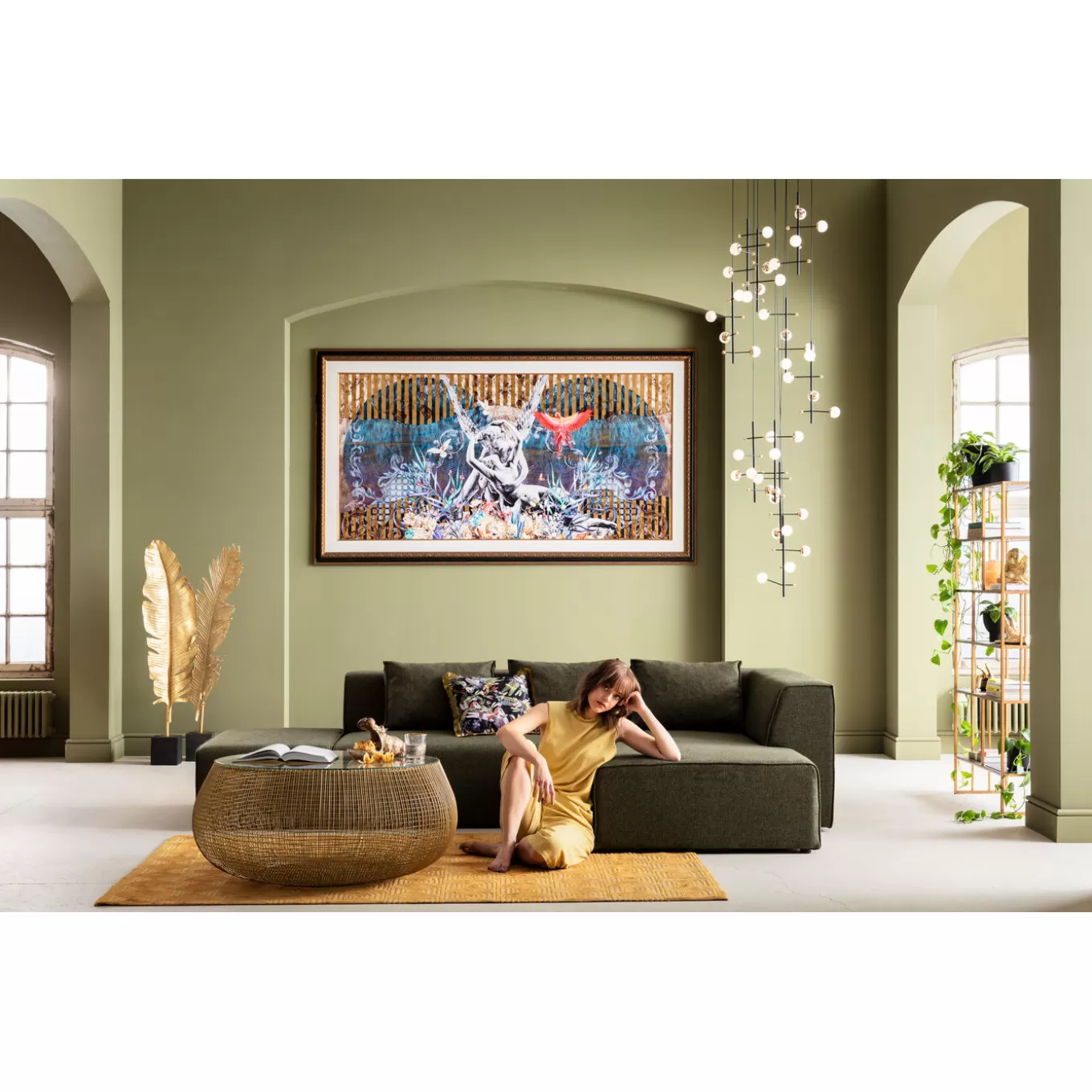 Framed Picture Lovers 266X150Cm^KARE Design New