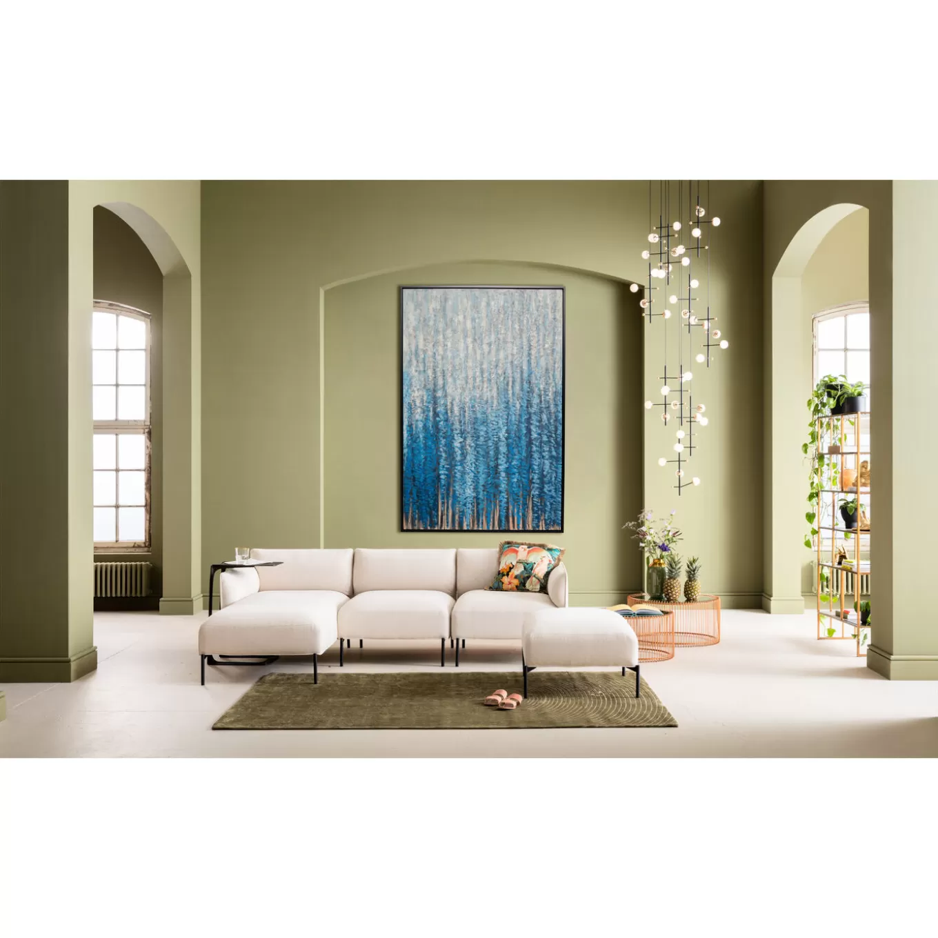 Framed Picture Rain Shower 120X180Cm^KARE Design Cheap