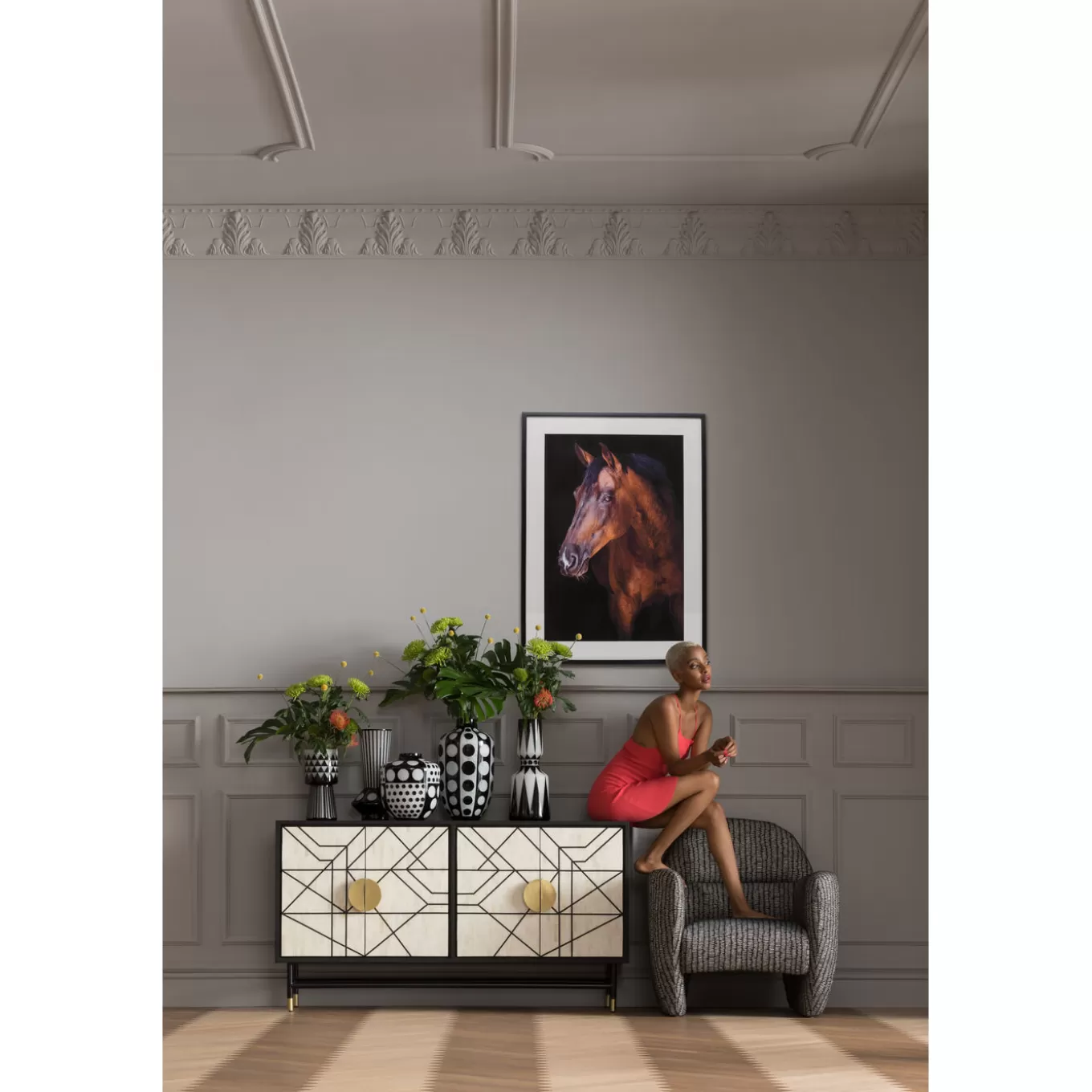 Framed Picture Wendy 75X105Cm^KARE Design Fashion