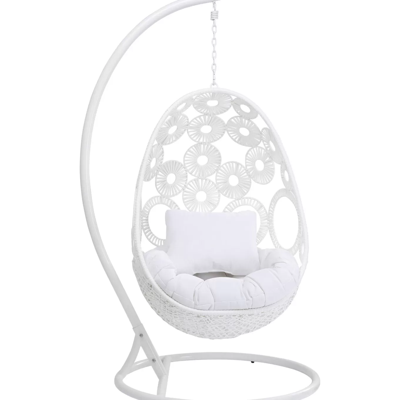 Hanging Chair Ibiza White^KARE Design Store