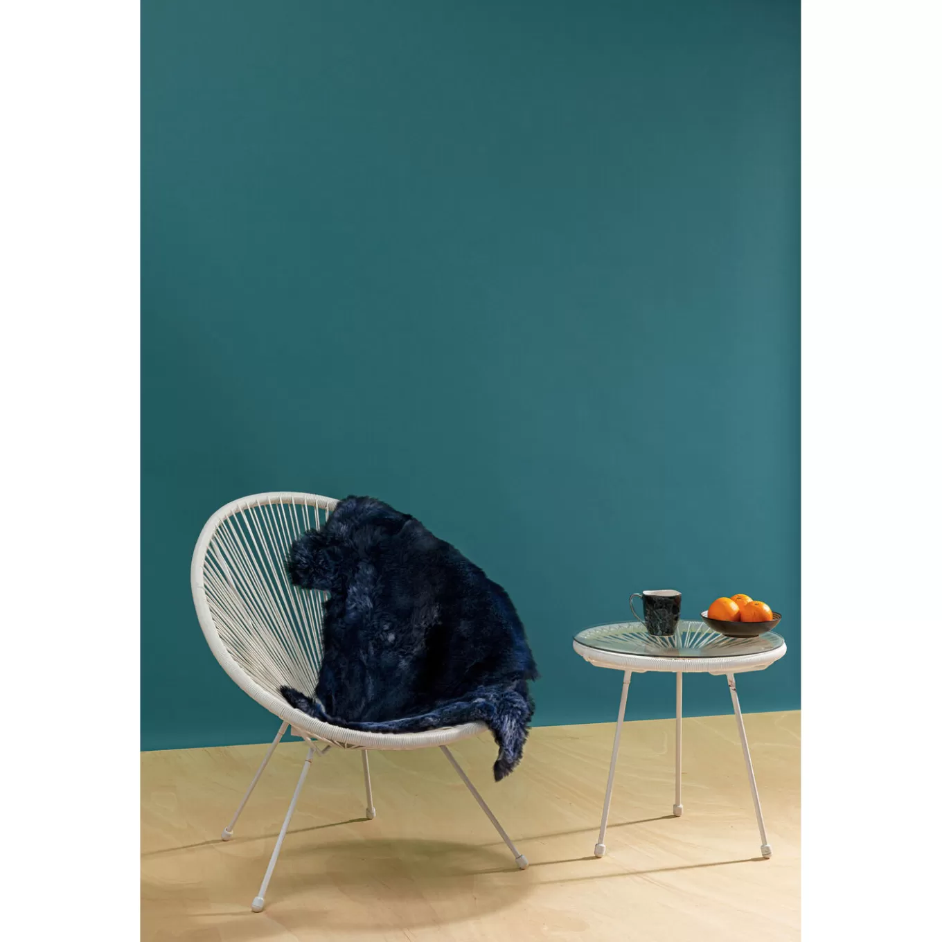 Lambskin Heidi Blue 60X85Cm^KARE Design Sale