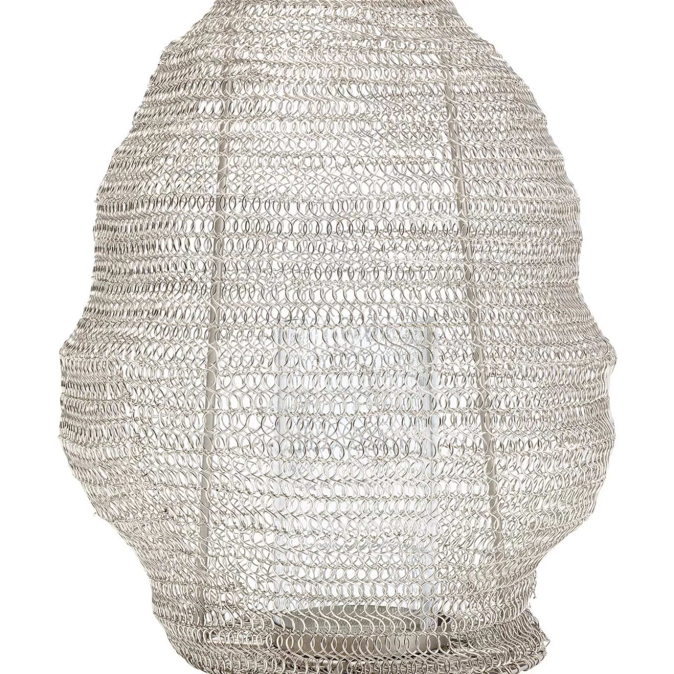 Lantern Mesh Silver O30Cm^KARE Design Online