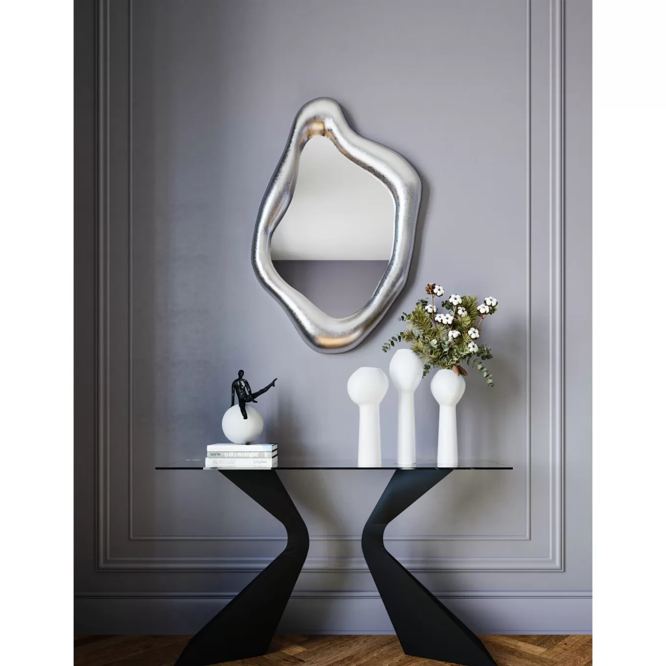 Mirror Hologram Silver 117X68Cm^KARE Design Cheap