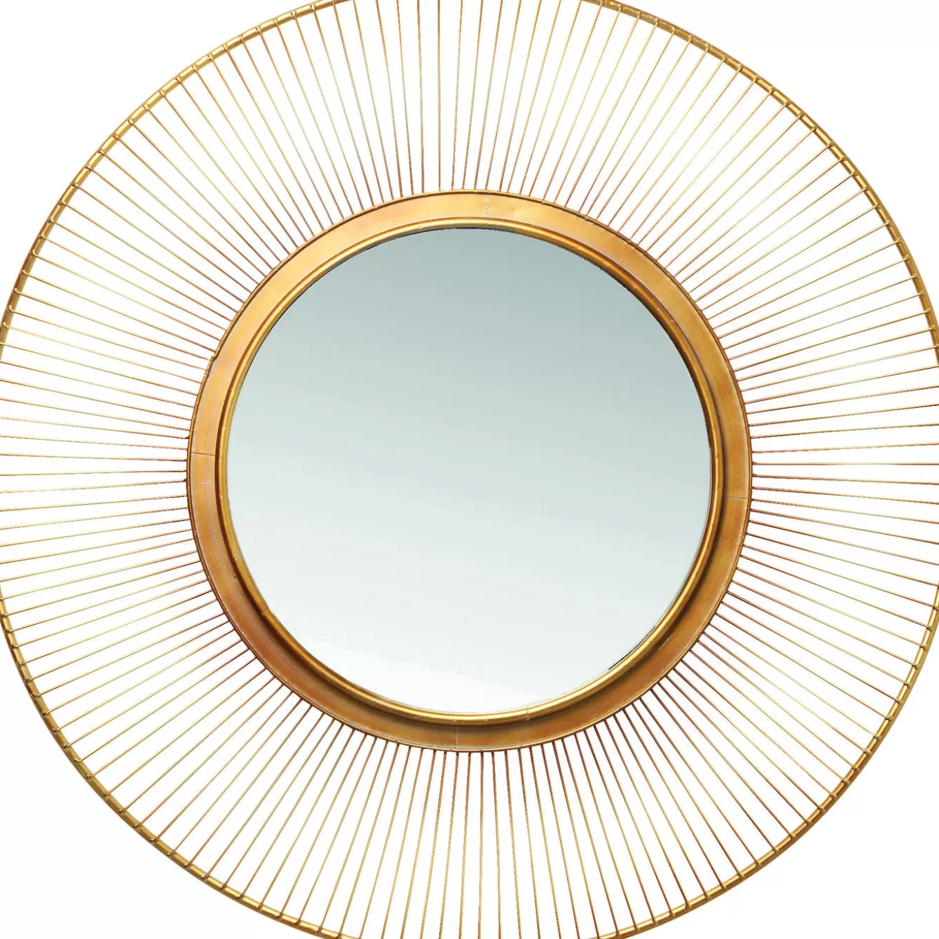 Mirror Sun Storm Gold O93Cm^KARE Design Fashion