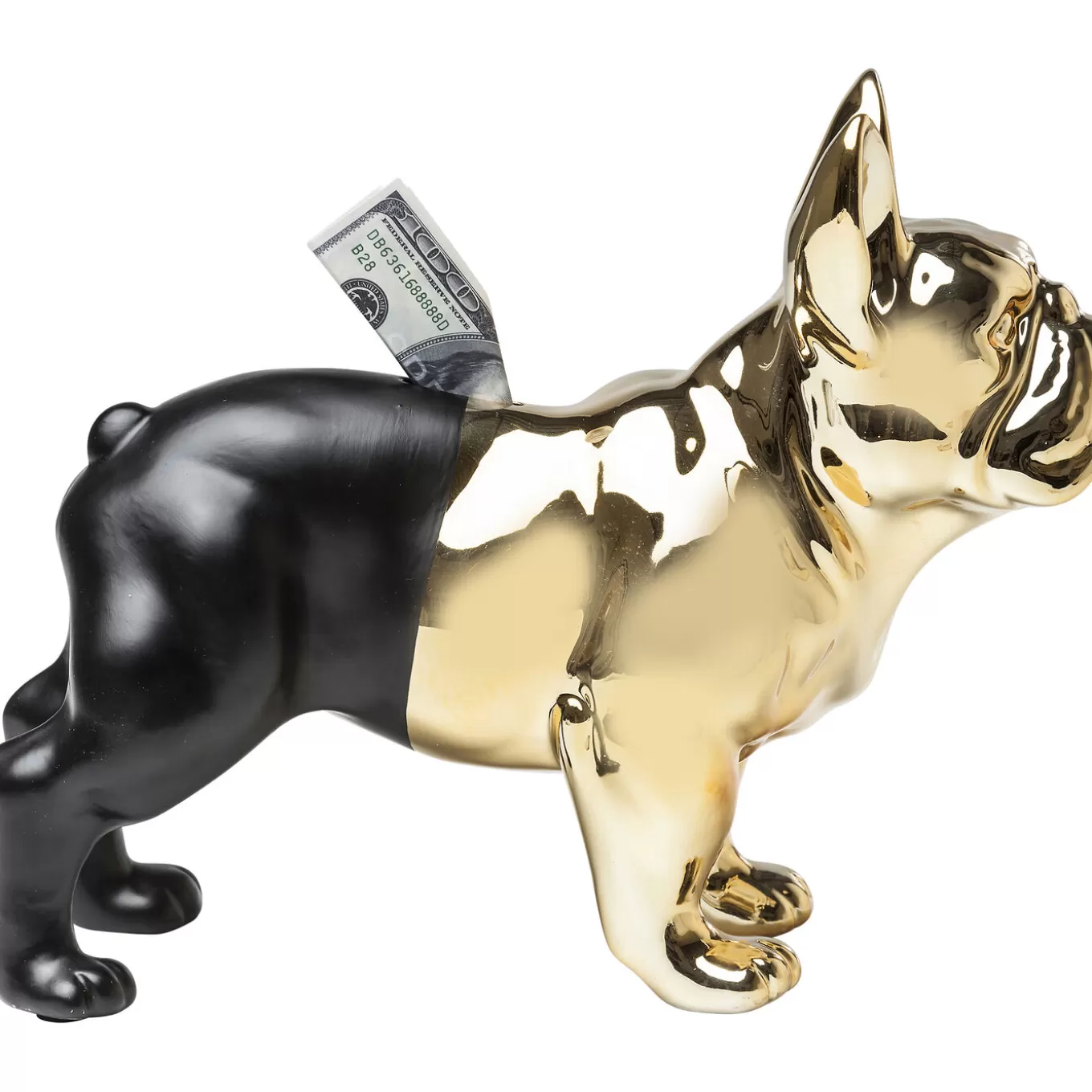 Money Box Bulldog Gold-Black^KARE Design Hot