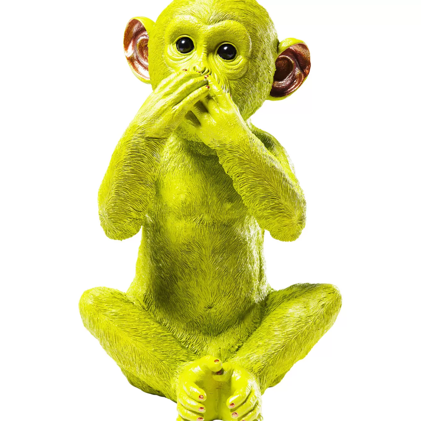 Money Box Monkey Iwazaru Lime^KARE Design Sale