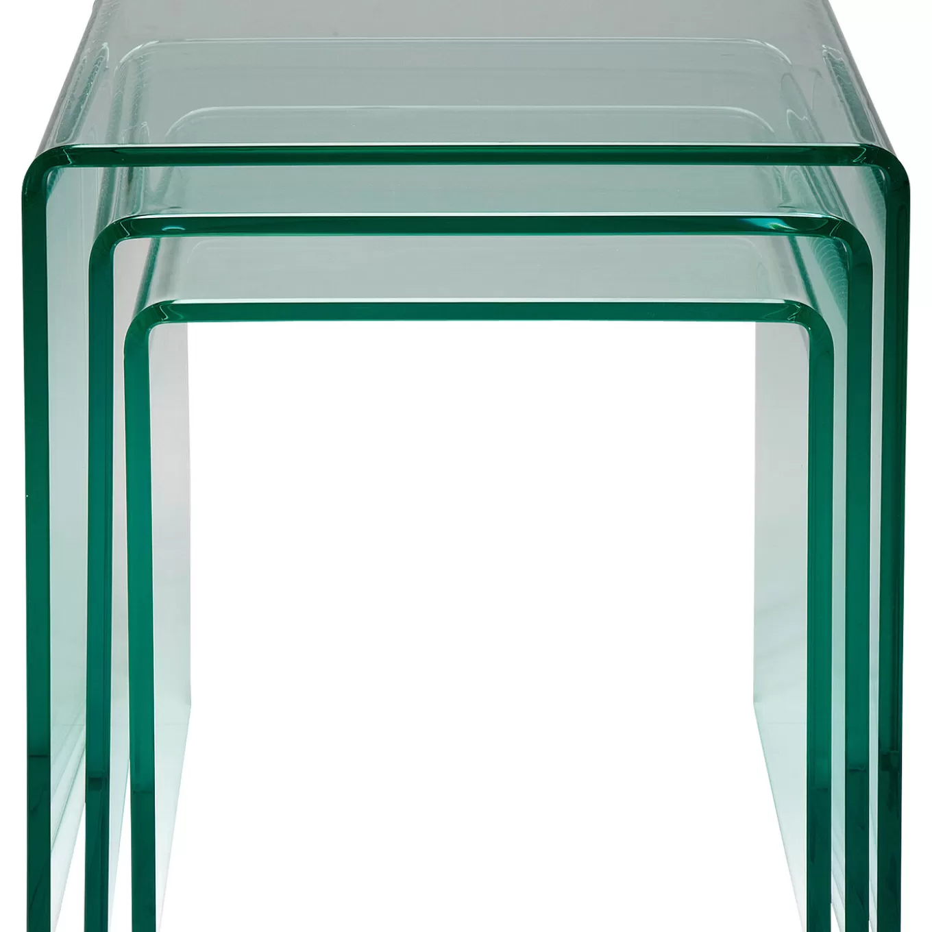 Nest Of 3 Tables Clear Club^KARE Design Cheap