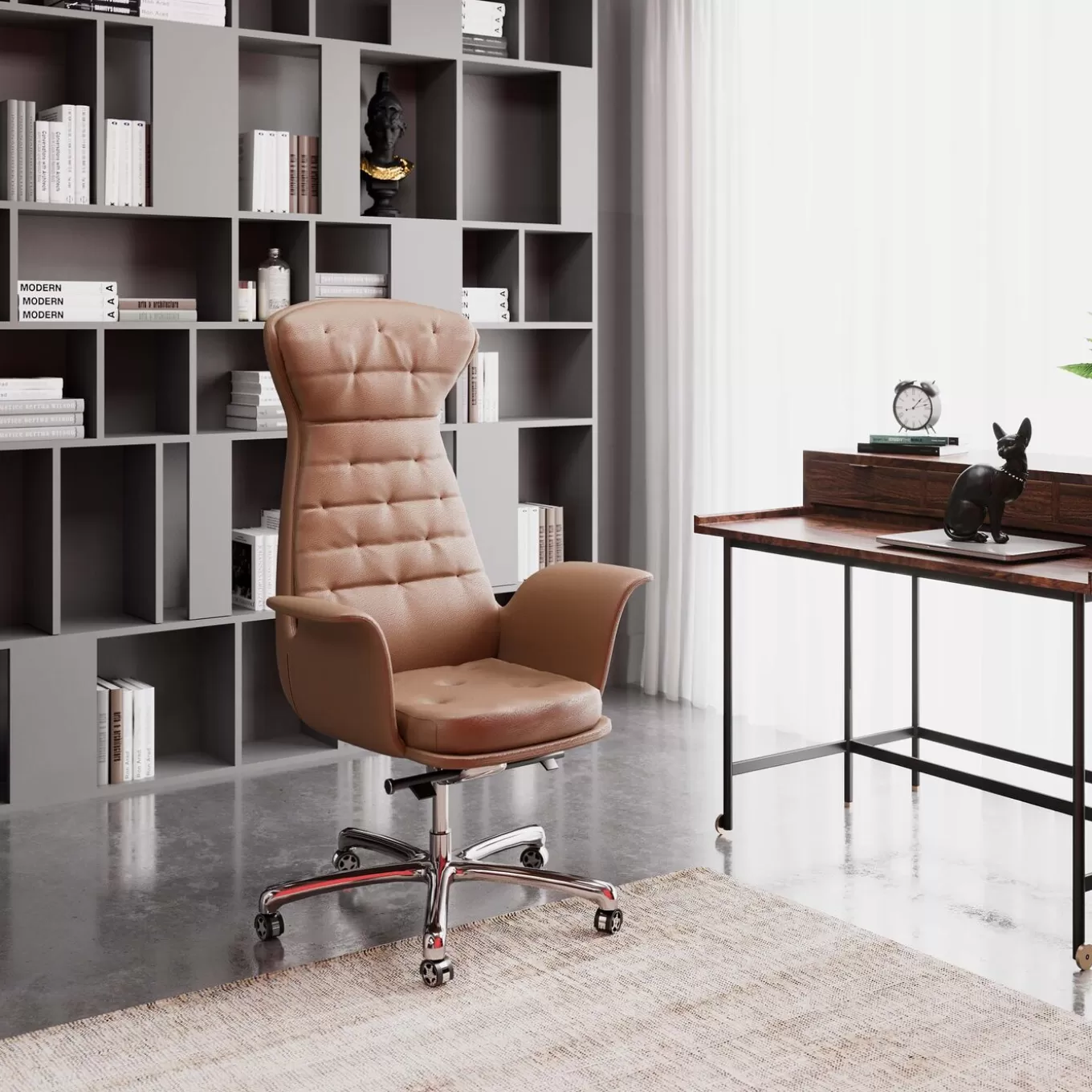 Office Chair Brady Silver^KARE Design Discount