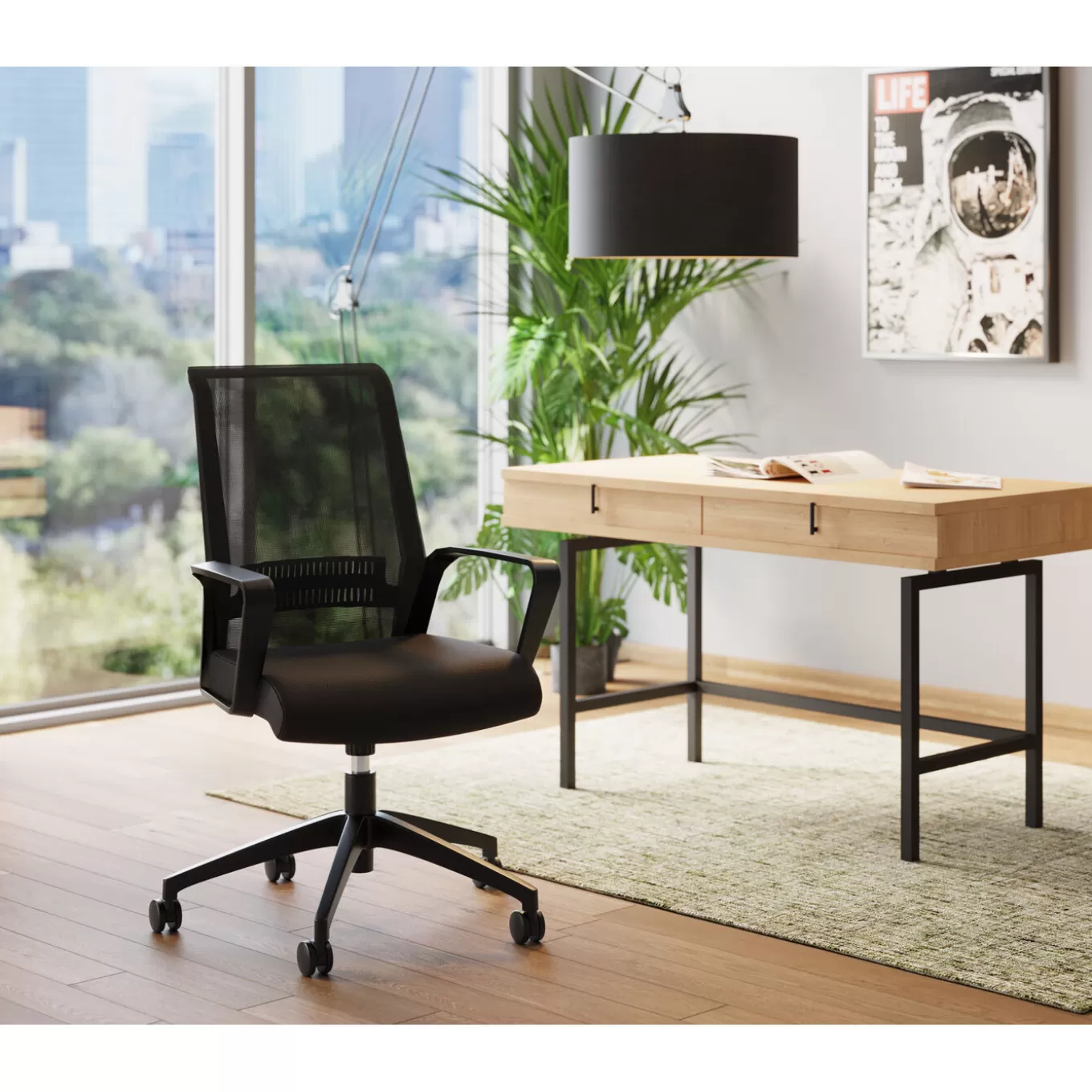 Office Chair Max Black^KARE Design New